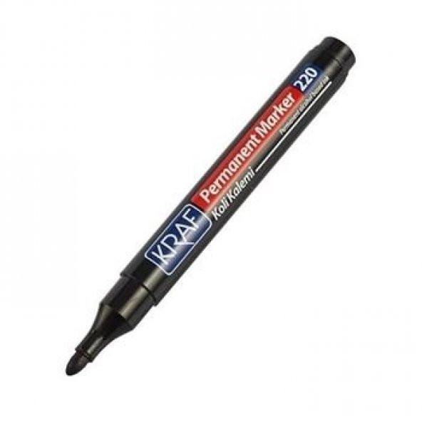 KRAF PERMANENT MARKER YUV.UC SIYAH 1 LI (220) ürün görseli 1