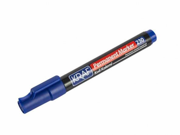 KRAF PERMANENT MARKER YUV.UC MAVI 1 LI (220) ürün görseli 1