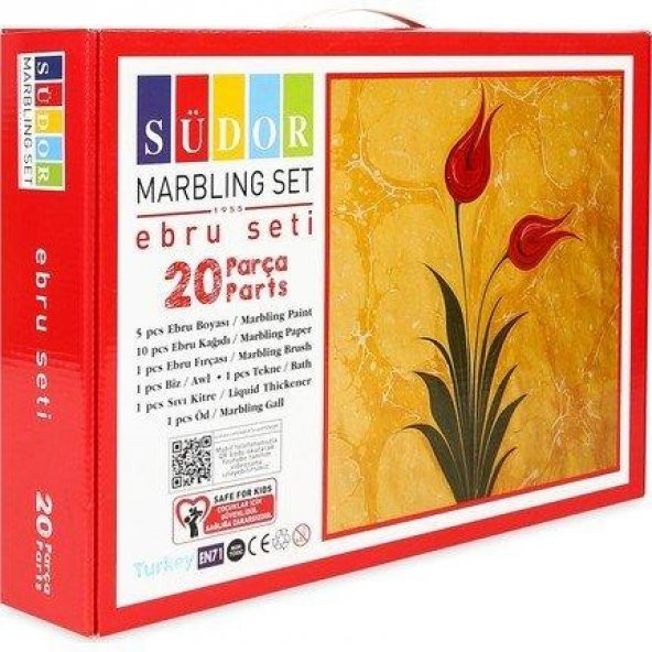 SUDOR EBRU BOYASI SETI 20 PARCA (SD85A4) - Resim 2