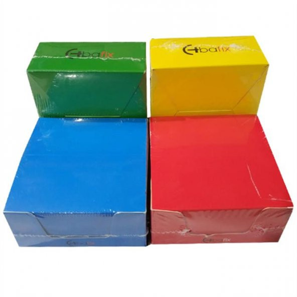 BAFIX KUP NOT KAGIDI BEYAZ 9x9x5 ürün görseli 1