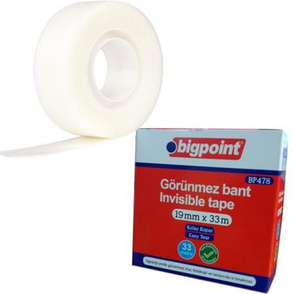 BIGPOINT GORUNMEZ BANT 19mmx33m (478) ürün görseli 1