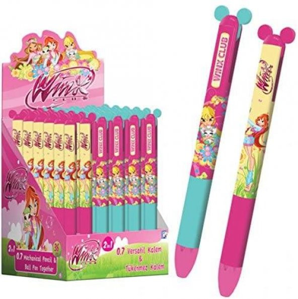WINX CLUB TUKENMEZ+VERSATIL 07 KALEM   (65350) ürün görseli 1
