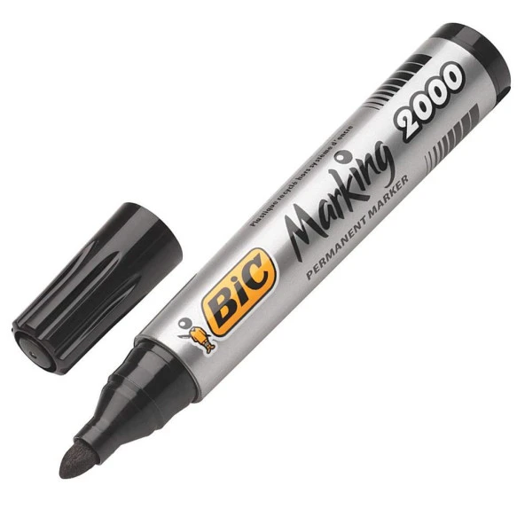 BIC PERMANENT MARKER 2000 SIYAH TEKLI - Resim 2
