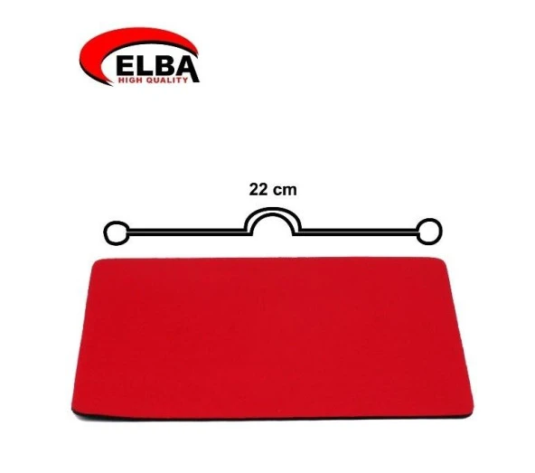 ELBA MOUSE PAD KIRMIZI 18X22cm (220) ürün görseli 1