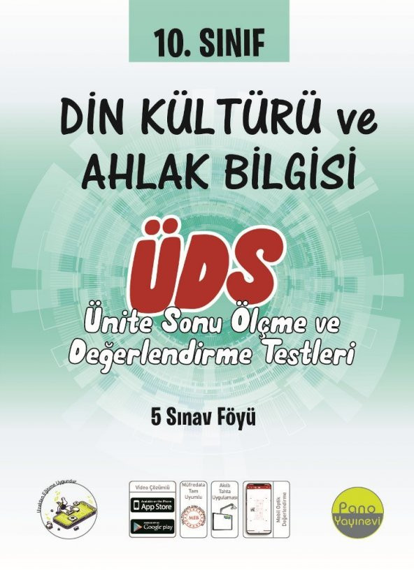 Pano 10. Sınıf DKAB Ünite Değerlendirme Sınavı (5 Sınav) ürün görseli 1