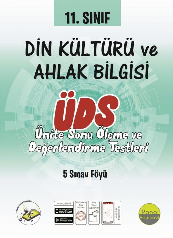 Pano 11. Sınıf DKAB Ünite Değerlendirme Sınavı (5 Sınav) ürün görseli 1
