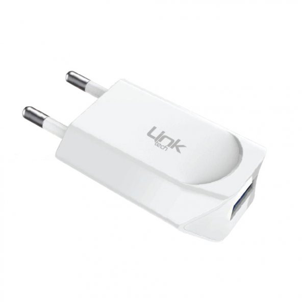 LinkTech I665 Flat Mini Design Lightning Şarj Aleti 1.2A 5V Beyaz - Resim 2