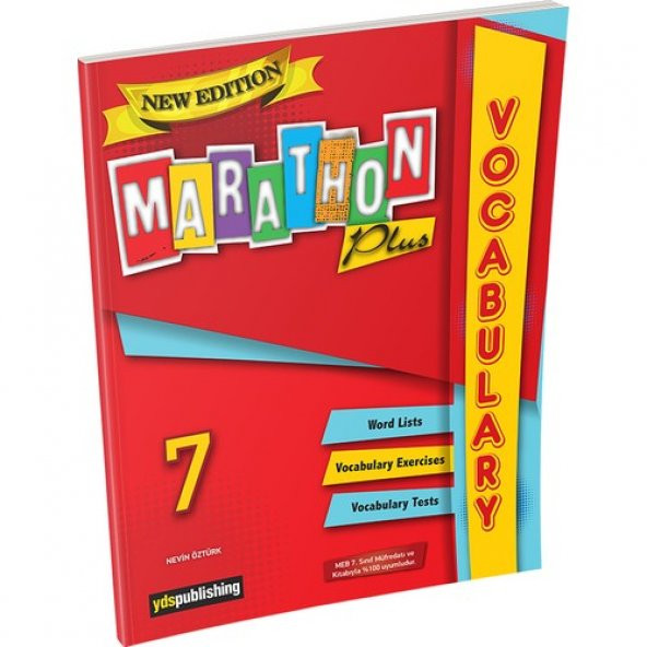 New Edition Marathon Plus Grade 7 Vocabulary Book ürün görseli 1