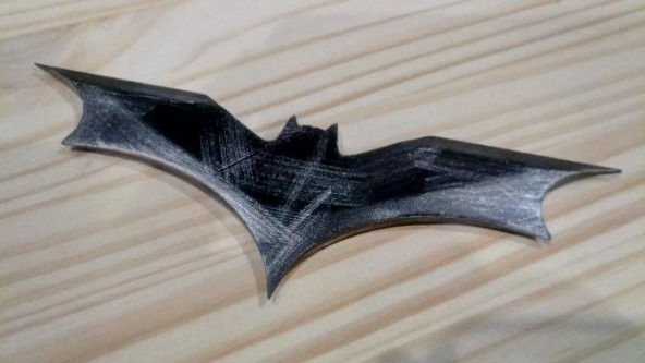 Batman Kara Şövalye Sembolü Dekor Hediyelik Süs Eşyası Masaüstü - Resim 3