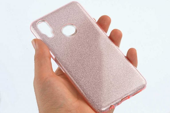 Galaxy A10S Kılıf Zore Shining Silikon - Resim 3