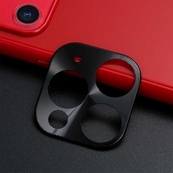 Apple iPhone 11 Pro Max Zore Metal Kamera Koruyucu - Resim 4