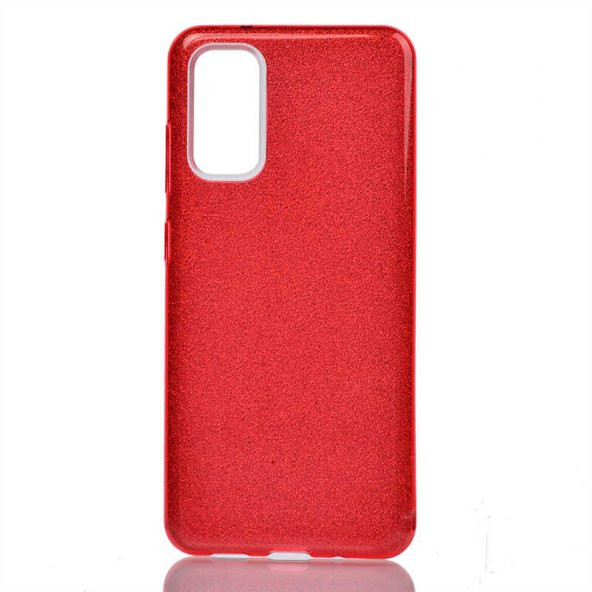 Galaxy S20 Kılıf Zore Shining Silikon - Resim 4
