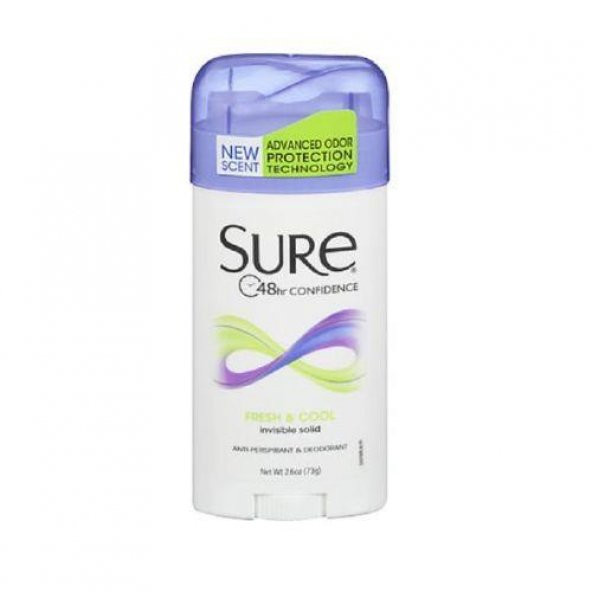 Sure Fresh & Cool Deo stick 73 gr ürün görseli 1