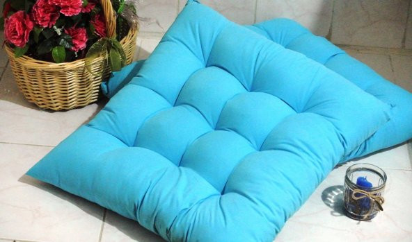 60x60cm Dekoratif Pofuduk Fonksiyonel Minder, evde, işte, ofiste, Bahçede ürün görseli 1