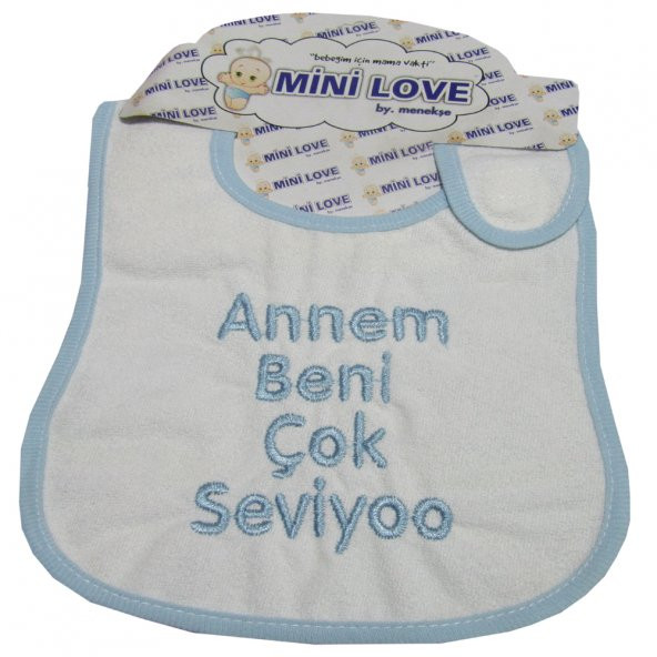 salarticaret nakışlı bebek salya mama önlüğü ürün görseli 1