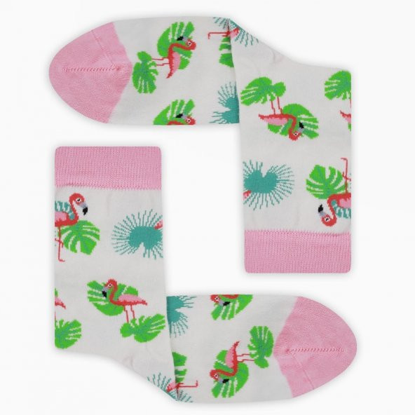 Colorcool Kadın Çorap Flamingo - Resim 5