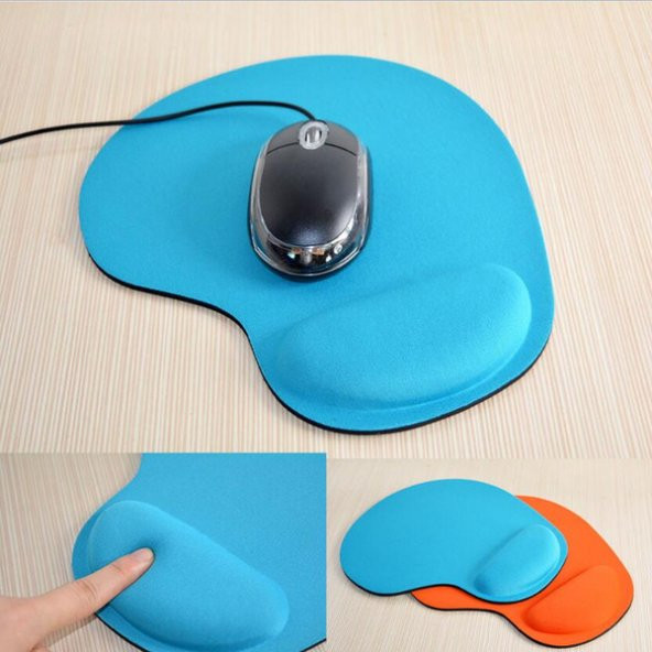 Bilekli Jel Mouse pad-TURKUAZ ürün görseli 1