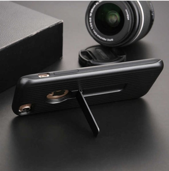 Teleplus iPhone 7 Bracket Standlı Mıknatıslı Kapak Kılıf - Resim 12