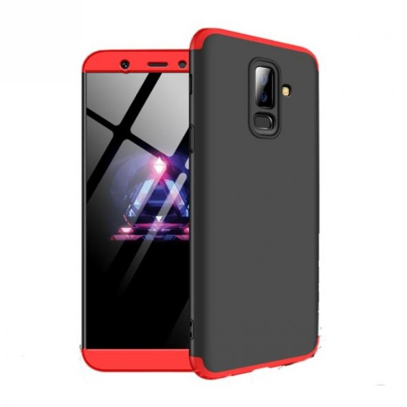 Teleplus Samsung Galaxy A6 2018 Plus 360 Full Korumalı Kapak - Resim 7