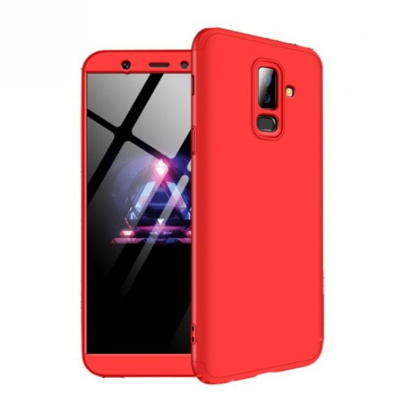 Teleplus Samsung Galaxy A6 2018 Plus 360 Full Korumalı Kapak - Resim 10
