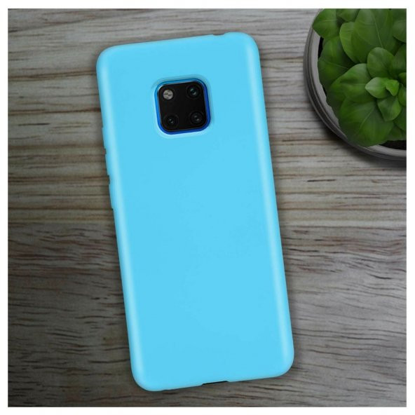 Teleplus Huawei Mate 20 Pro Soft Touch Silikon Kılıf - Resim 11