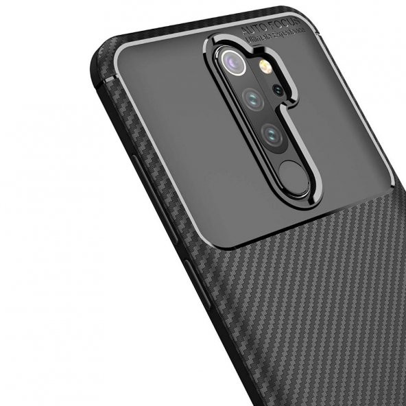 Teleplus Xiaomi Redmi Note 8 Pro Kılıf Negro Karbon Silikon - Resim 6