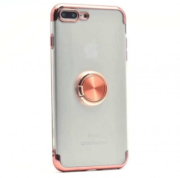 Teleplus iPhone 8 Plus Kılıf Lazer Yüzüklü Silikon - Resim 3