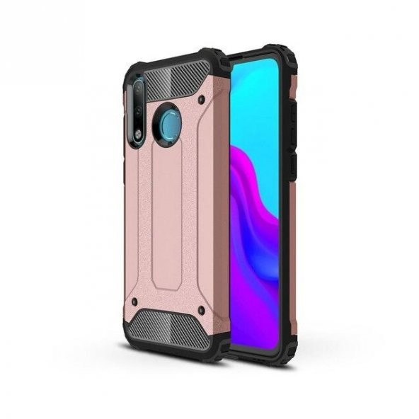 Teleplus Huawei P40 Lite E Kılıf Çift Katmanlı Tank Silikon - Resim 7