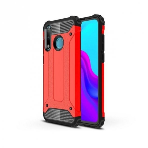Teleplus Huawei P40 Lite E Kılıf Çift Katmanlı Tank Silikon - Resim 10