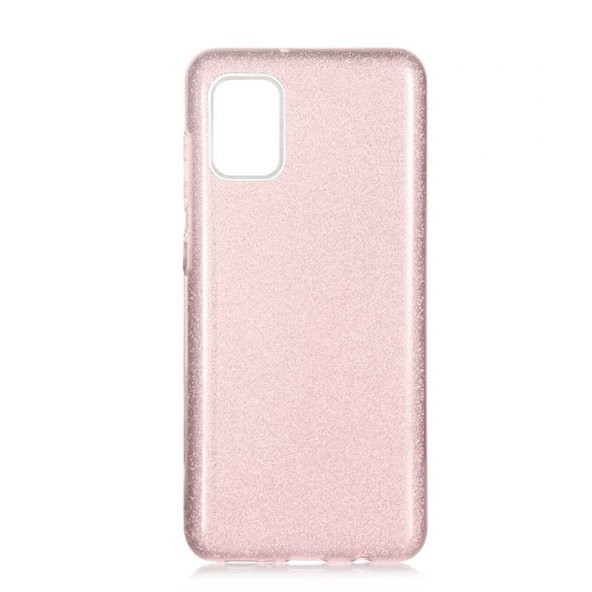 Teleplus Samsung Galaxy A31 Kılıf Simli Silikon - Resim 3