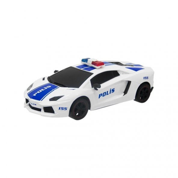ToysanSürtmeli Polis Arabası  1:12 TOY-15 ürün görseli 1