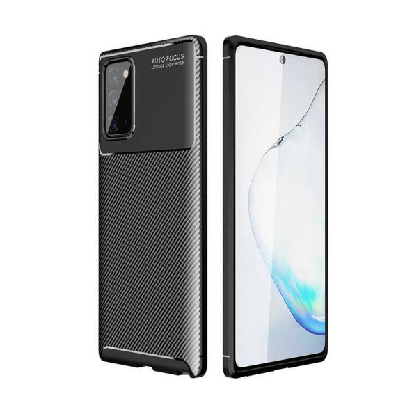 Galaxy Note 20 Kılıf Zore Negro Silikon - Resim 3