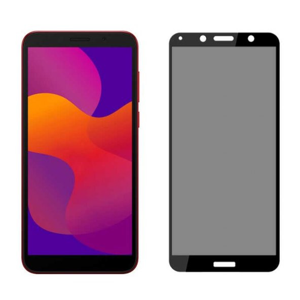 Huawei Y5P Zore New 5D Privacy Temperli Ekran Koruyucu ürün görseli 1