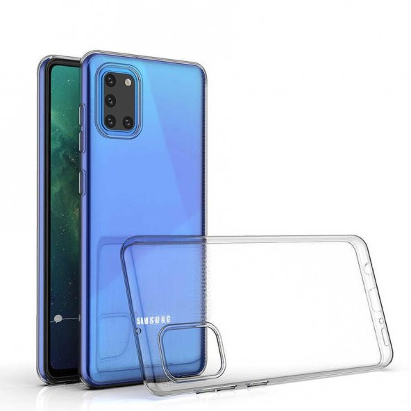 Galaxy A31 Kılıf Zore Süper Silikon ürün görseli 1
