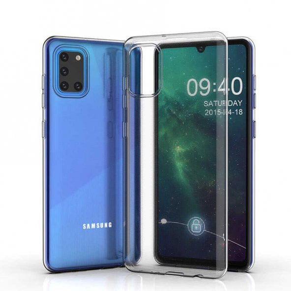 Galaxy A31 Kılıf Zore Süper Silikon - Resim 2