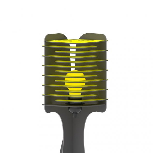 WoodACT Bellis Dekoratif Lambader - Resim 6
