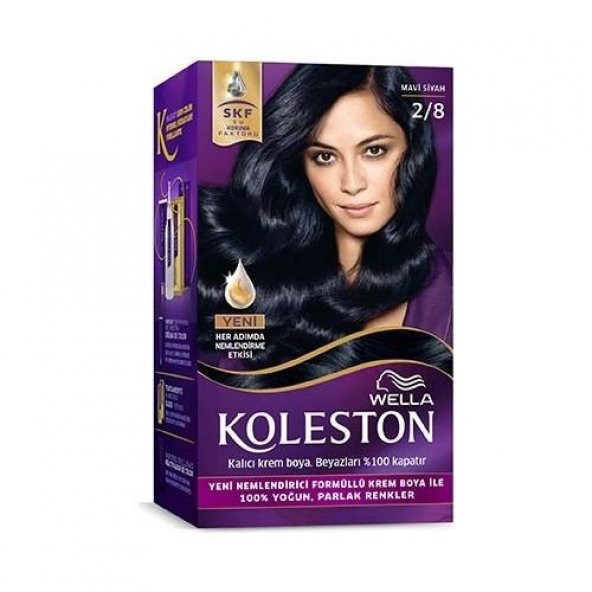 Koleston Kit Saç Boyası  2/8 Mavi Siyah ürün görseli 1