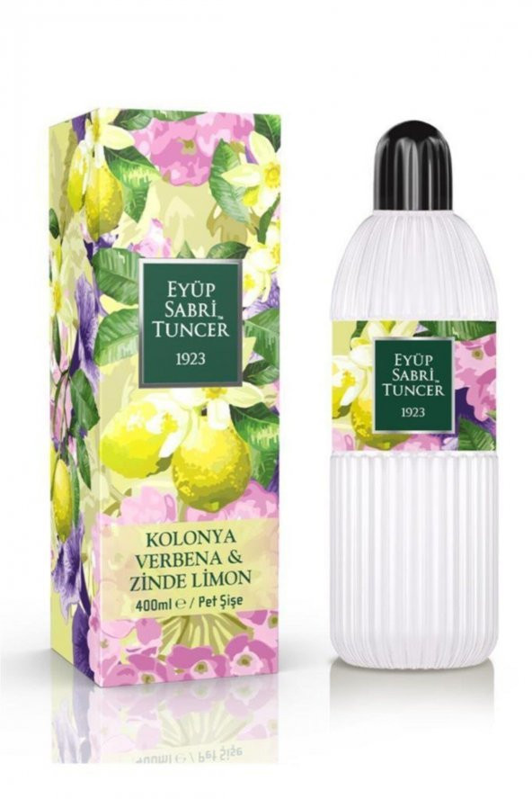 Eyüp Sabri Tuncer 400ml Pet  Kolonya Verbena & Zinde Limon ürün görseli 1