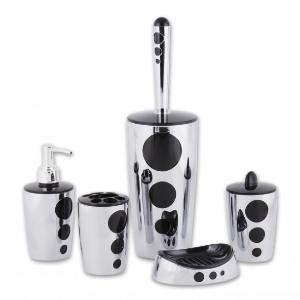 FLORA PUNTO BANYO SETİ KROM (5 PARÇA) F326 ürün görseli 1