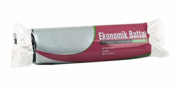 END EKO.BATTAL ÇÖP TORBASI 300GR (10 LU) - 48 MİCRON FT487 ürün görseli 1