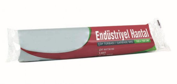 END.HANTAL ÇÖP TORBASI 500GR (5 Lİ) 58 MİCRON FT491 ürün görseli 1