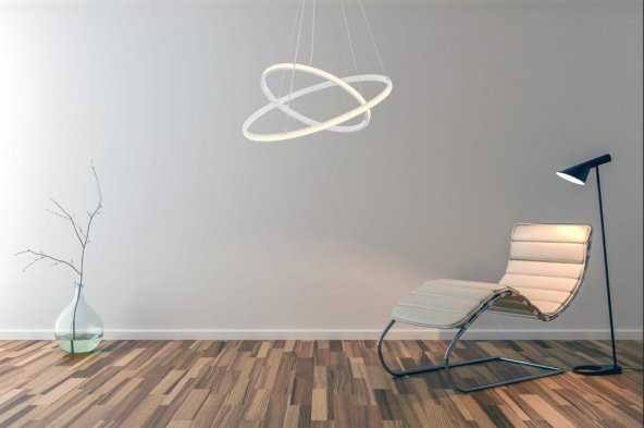 Eray Aydınlatma 2002-2 30-40 Beyaz Led  Avize - Resim 2