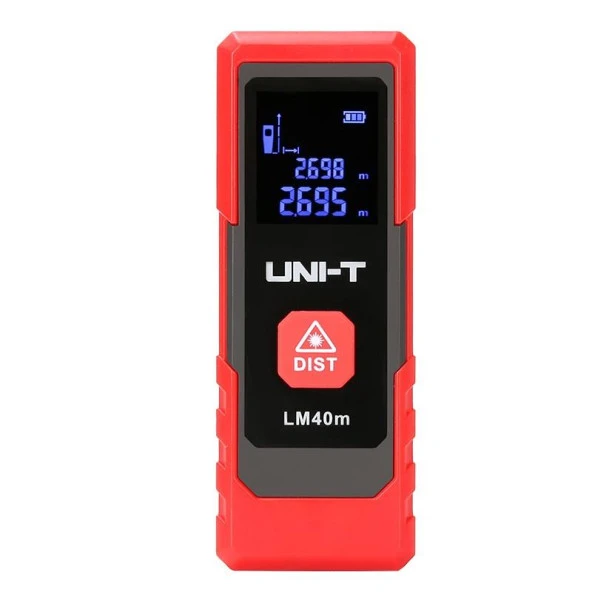 Uni-T LM 40M 40 Metre Lazermetre Mesafe Ölçer Lazer Metre ürün görseli 1