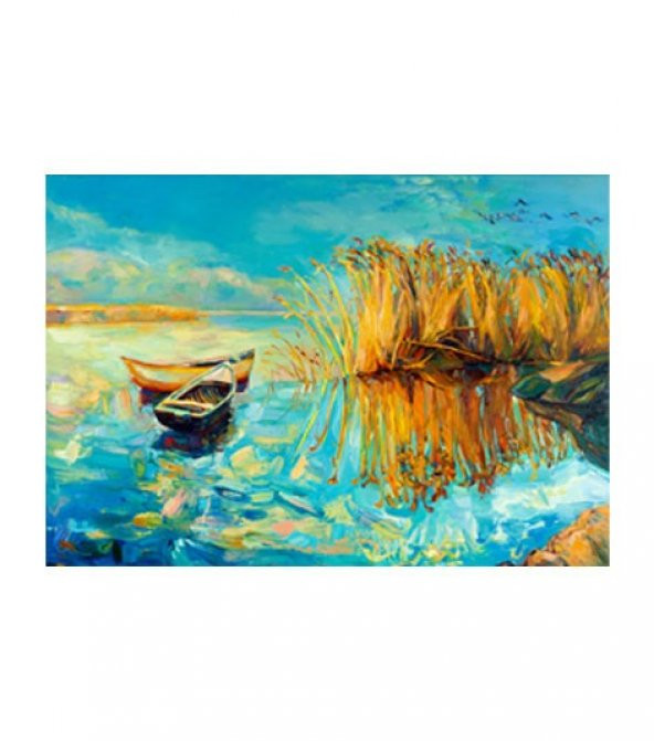 Afternoon 6 Parça Kanvas Tablo 180x90 Cm - Resim 5