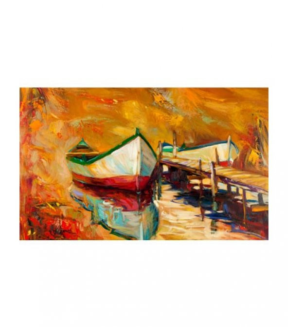Georgia 5 Parça Kanvas Tablo 135X85 Cm - Resim 4