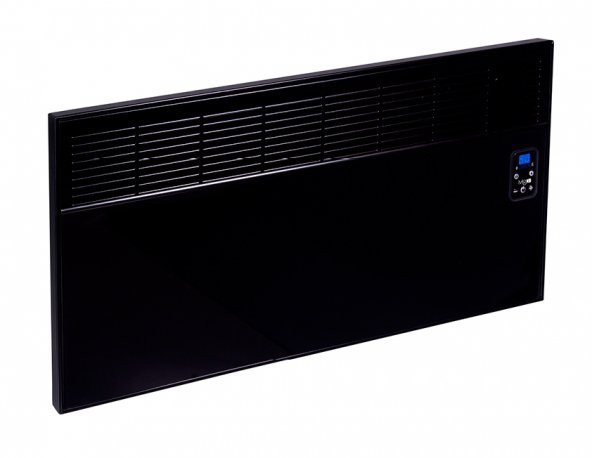 İVİGO Dijital 2500 Watt Elektrikli Konvektör Isıtıcı AYAK+ASKI / Siyah Camlı ürün görseli 1