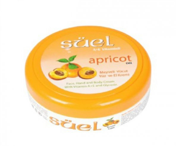 Süel Apricot Meyveli Vücut Yüz ve El Kremi 120 Ml ürün görseli 1