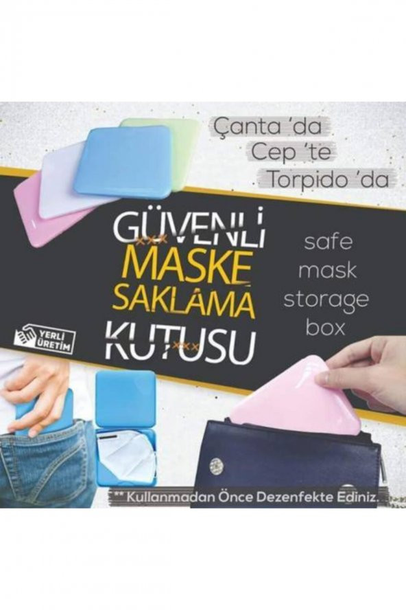 DOSSO PLASTİK MASKE SAKLAMA KABI - Resim 2