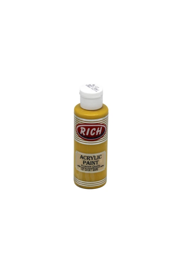 Rıch Akrilik Boya 120 CC Oksit Sarı 120-127 ürün görseli 1