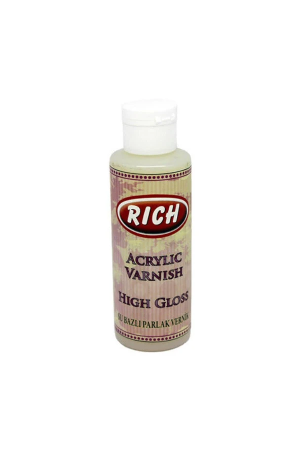 Rıch Vernik Su Bazlı Parlak Hıgh Gloss 120 CC 120-2520 ürün görseli 1